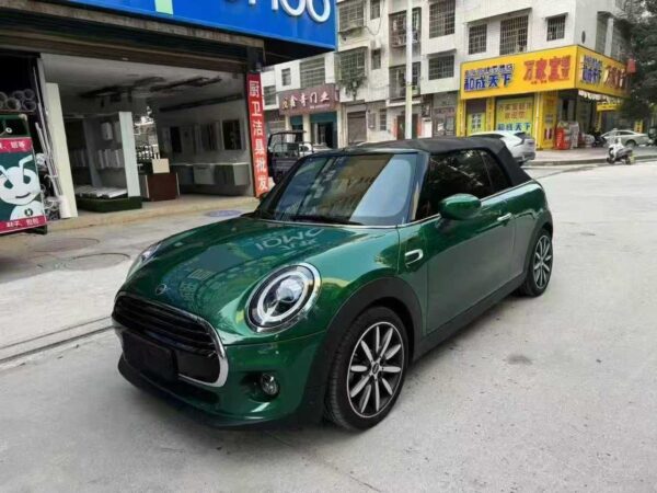 Mini Cooper Cabrio Artist Side View