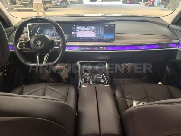 BMW 735Li M Sport 2022 Rear View