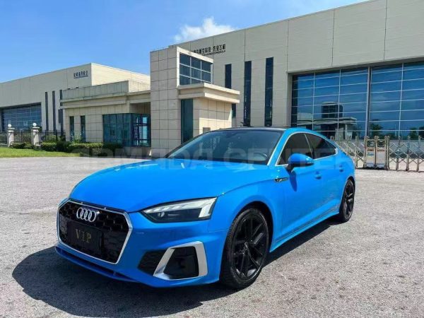 Audi A5 Sportback 40TFSI 2021 Side View