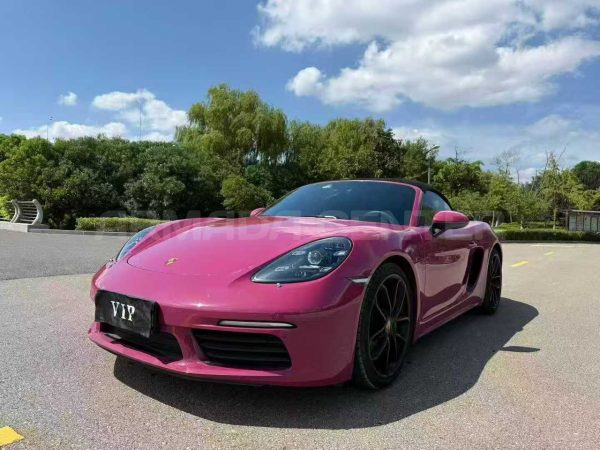 Porsche 718 Boxster 2.0T 2023 Side View