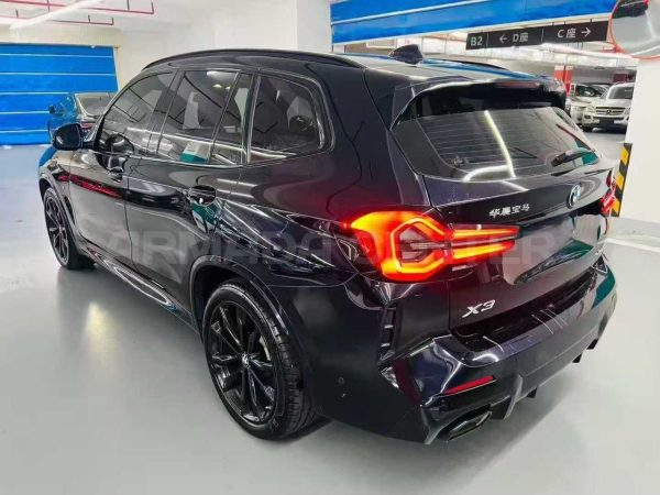 BMW X3 xDrive30i Premium M Sport 2021 Rear View