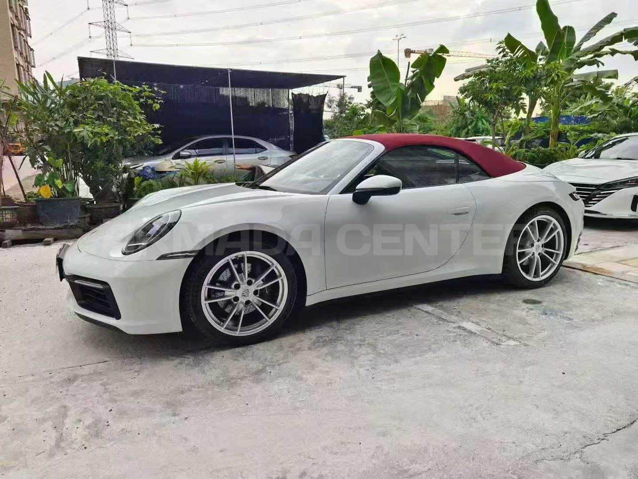 Porsche 911 Carrera Cabriolet 2023 Side View