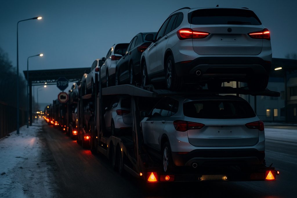 Пробки на таможне