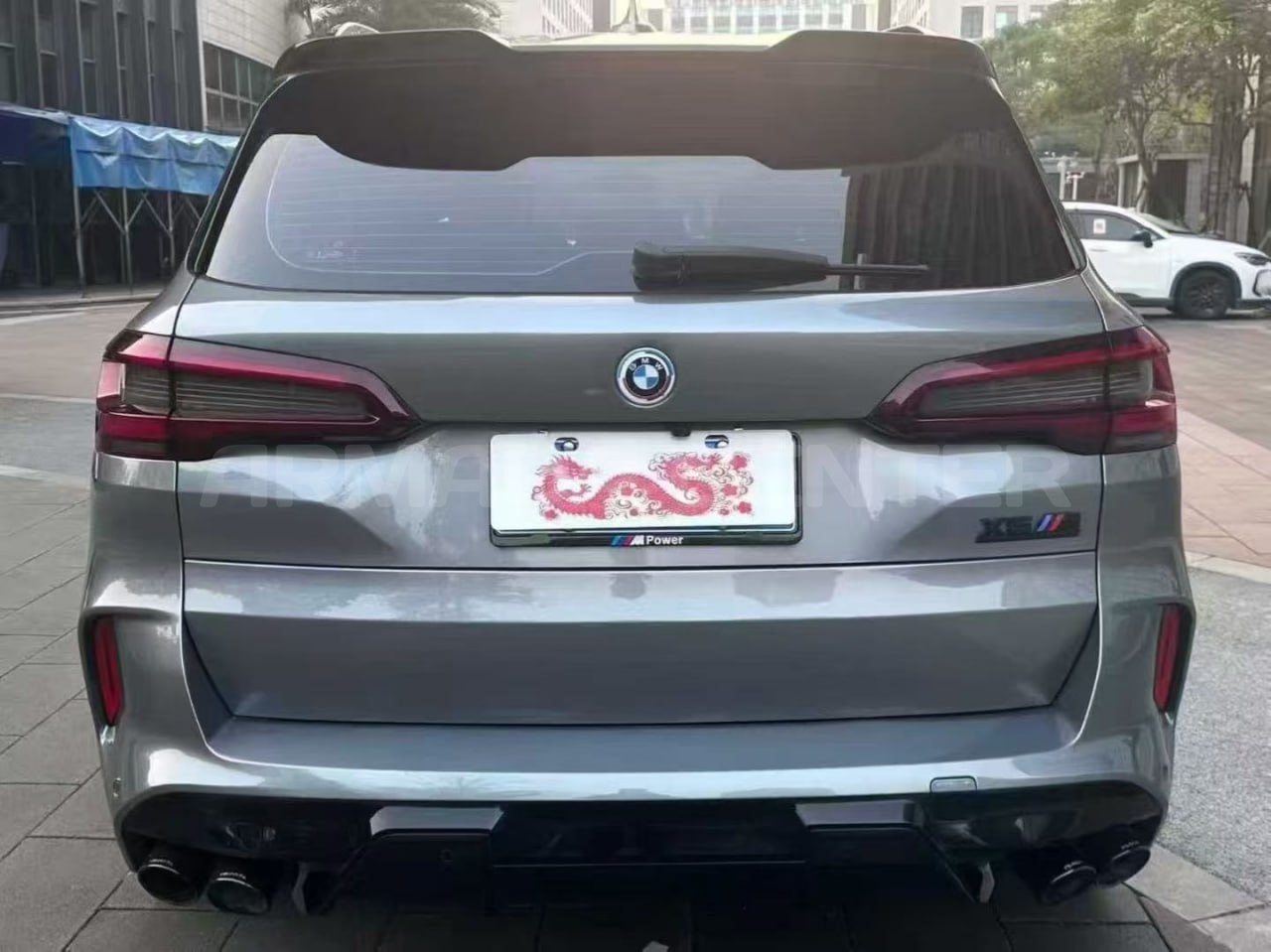 BMW X5 xDrive 40Li M Sport Package 2023 Rear View