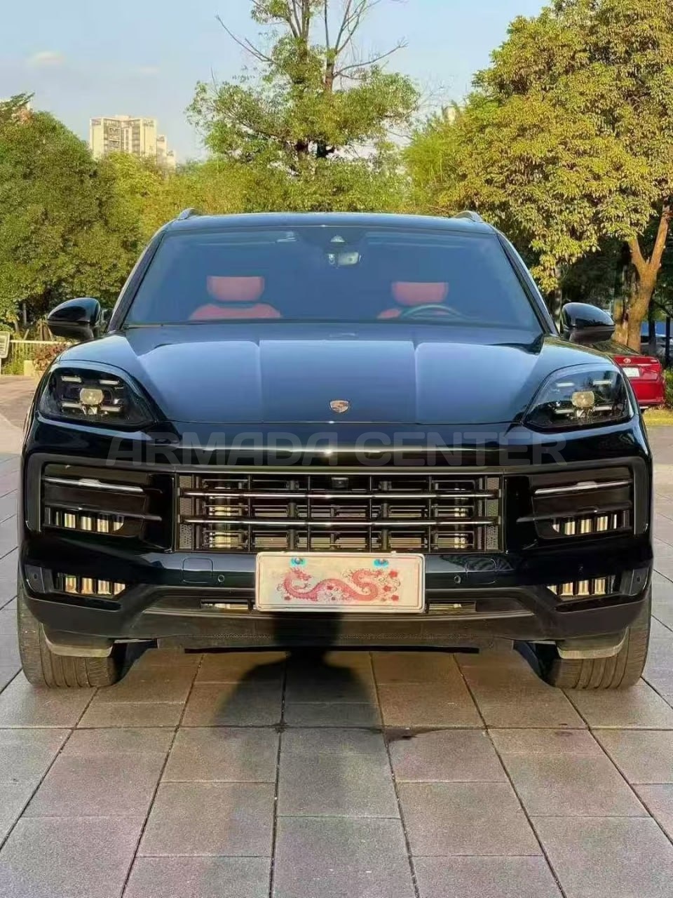 Porsche Cayenne 3.0T 2024 Front View