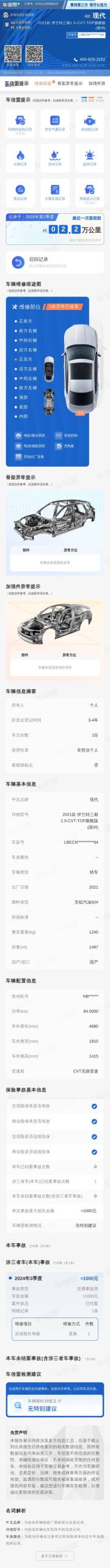 Hyundai Elantra 1.5L 115HP 2WD 2022 | VIN 192664 | Арт. AWD4322 | ID 16193 — изображение 19